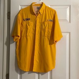 Columbia LSU button down